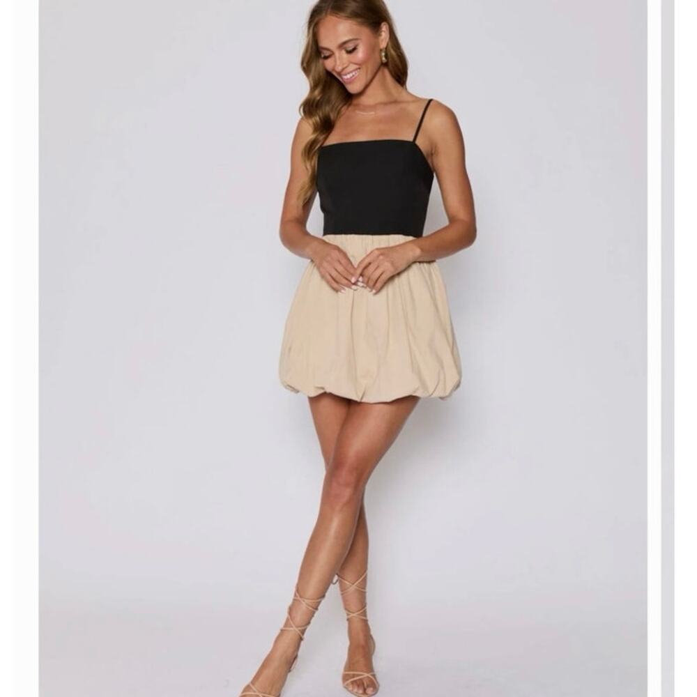 VICI Bubble Hem Mini Dress - Medium